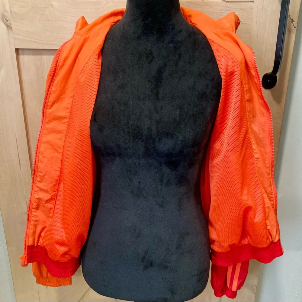 Adidas XS Japona TT Red and Orange Track Jacket Windbreaker Primegreen - Picture 9 of 16